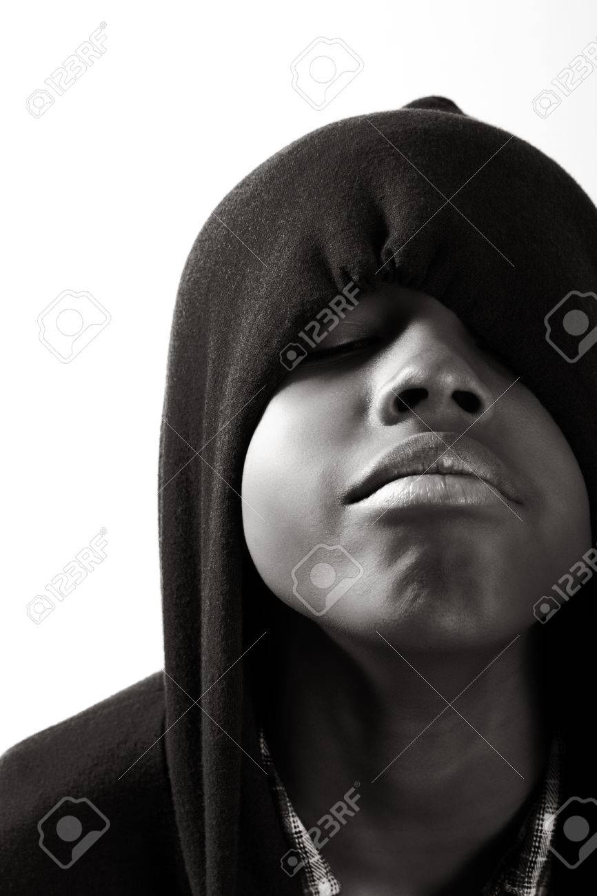 hoodie with face on it