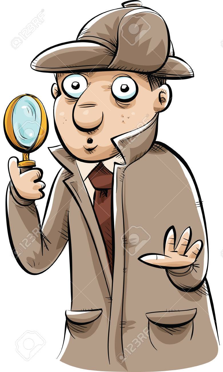 Un Detective De Dibujos Animados Clásicos, Mirando A Través De La Lupa. Ilustraciones Svg, Vectoriales, Clip Art Vectorizado Libre De Derechos. Image 29156563. Un Detective De Dibujos Animados Clásicos, Mirando A Través De La Lupa. Ilustraciones Svg, Vectoriales, Clip Art Vectorizado Libre De Derechos. Image 29156563.