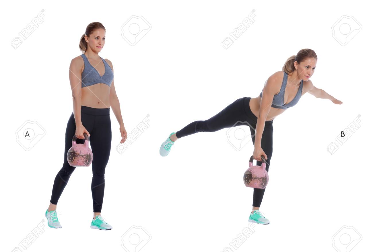 ejercicios con pesas rusas para mujer