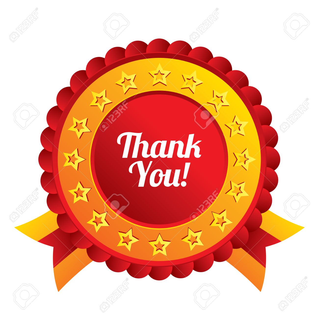 thank you ribbon