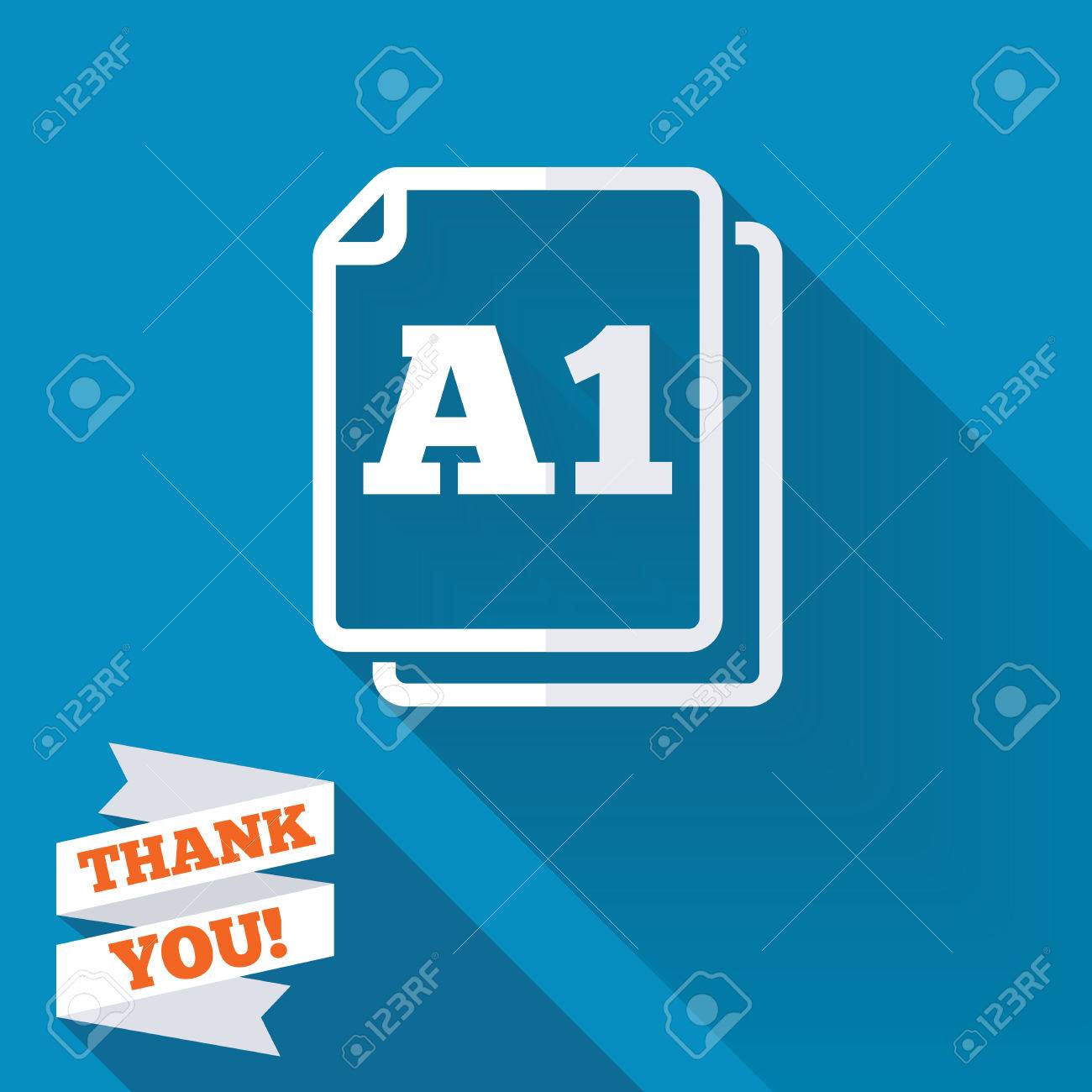 paper size a1 standard icon file document symbol white flat standard computer paper size