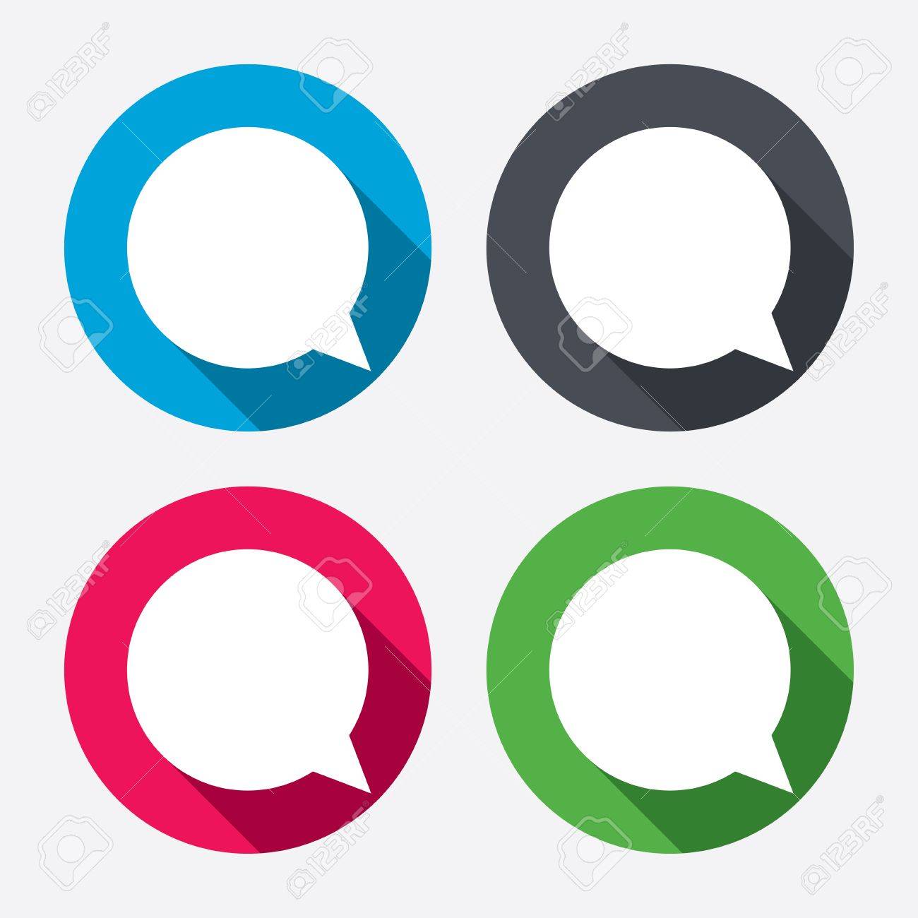 chat sign icon speech bubble symbol communication chat bubbles