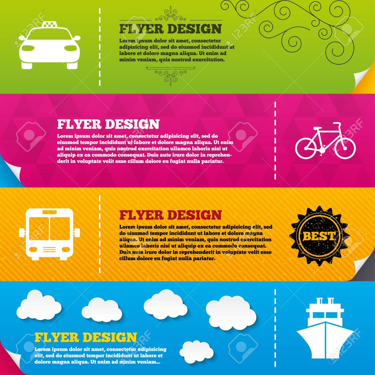 advertising flyer design