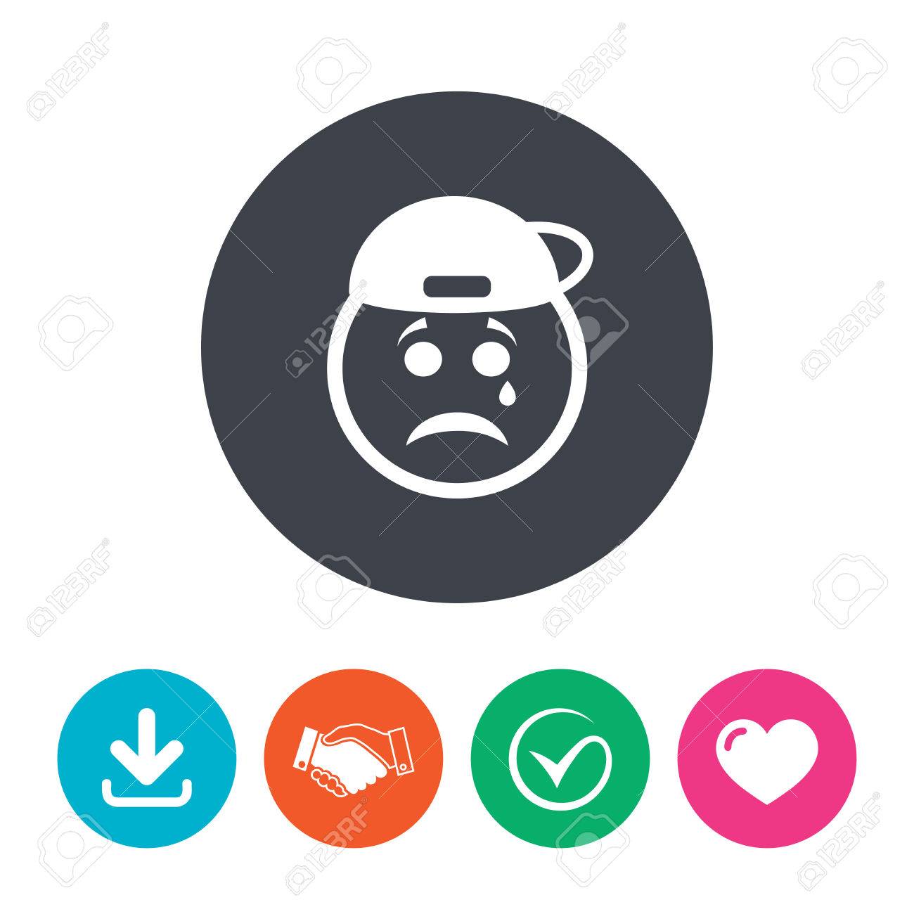 Sad Rapper Face With Tear Sign Icon. Crying Chat Symbol. Download ... for Sad Stickers For Facebook Chat
143gtk Sad Rapper Face With Tear Sign Icon. Crying Chat Symbol. Download ... for Sad Stickers For Facebook Chat
143gtk