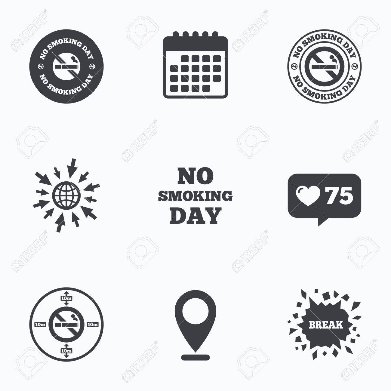 calendar like counter and go to web icons no smoking day icons day calendar counter