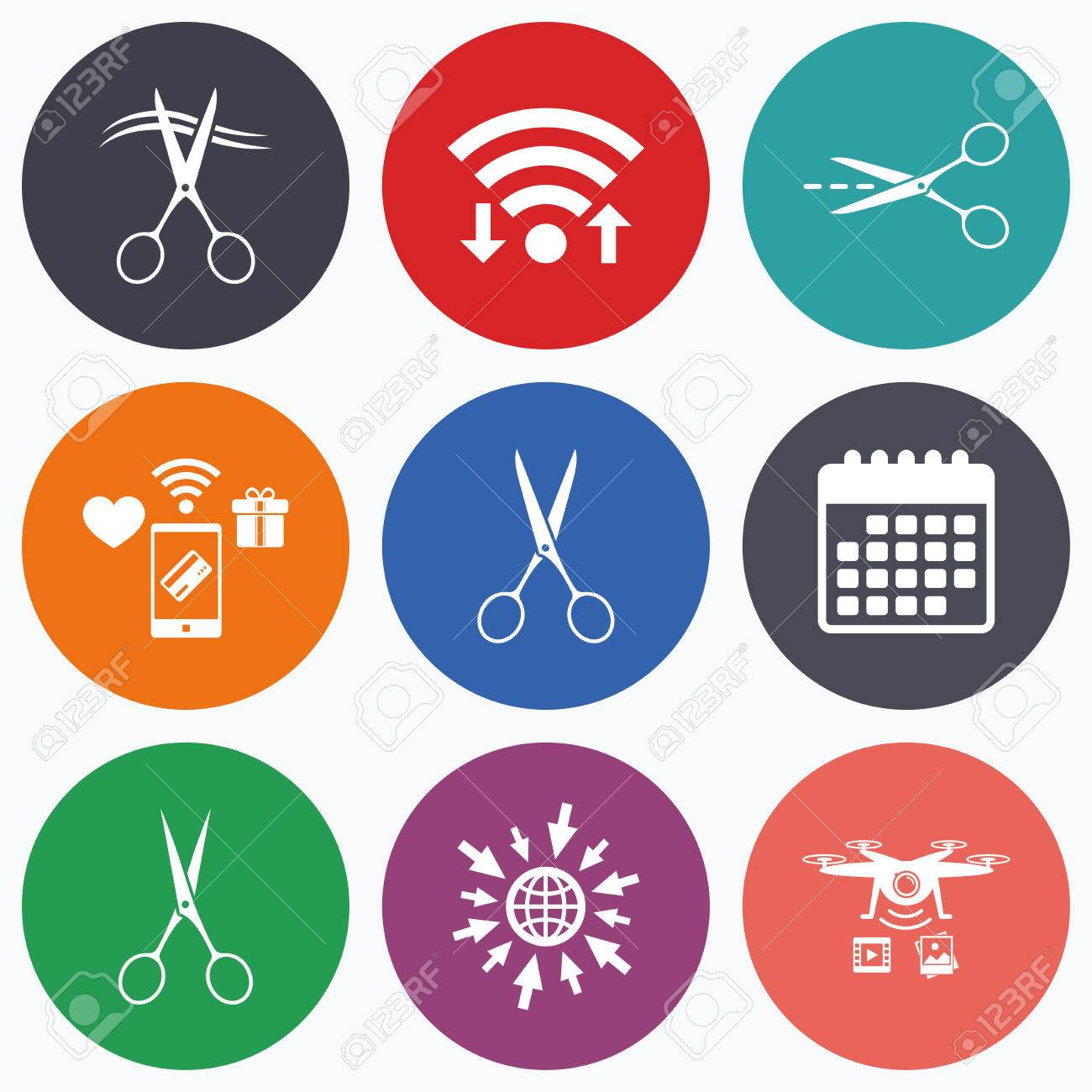 Wifi Les Paiements Mobiles Et Les Drones Ic Nes Ciseaux Ic Nes Wifi Les Paiements Mobiles Et Les Drones Ic Nes Ciseaux Ic Nes