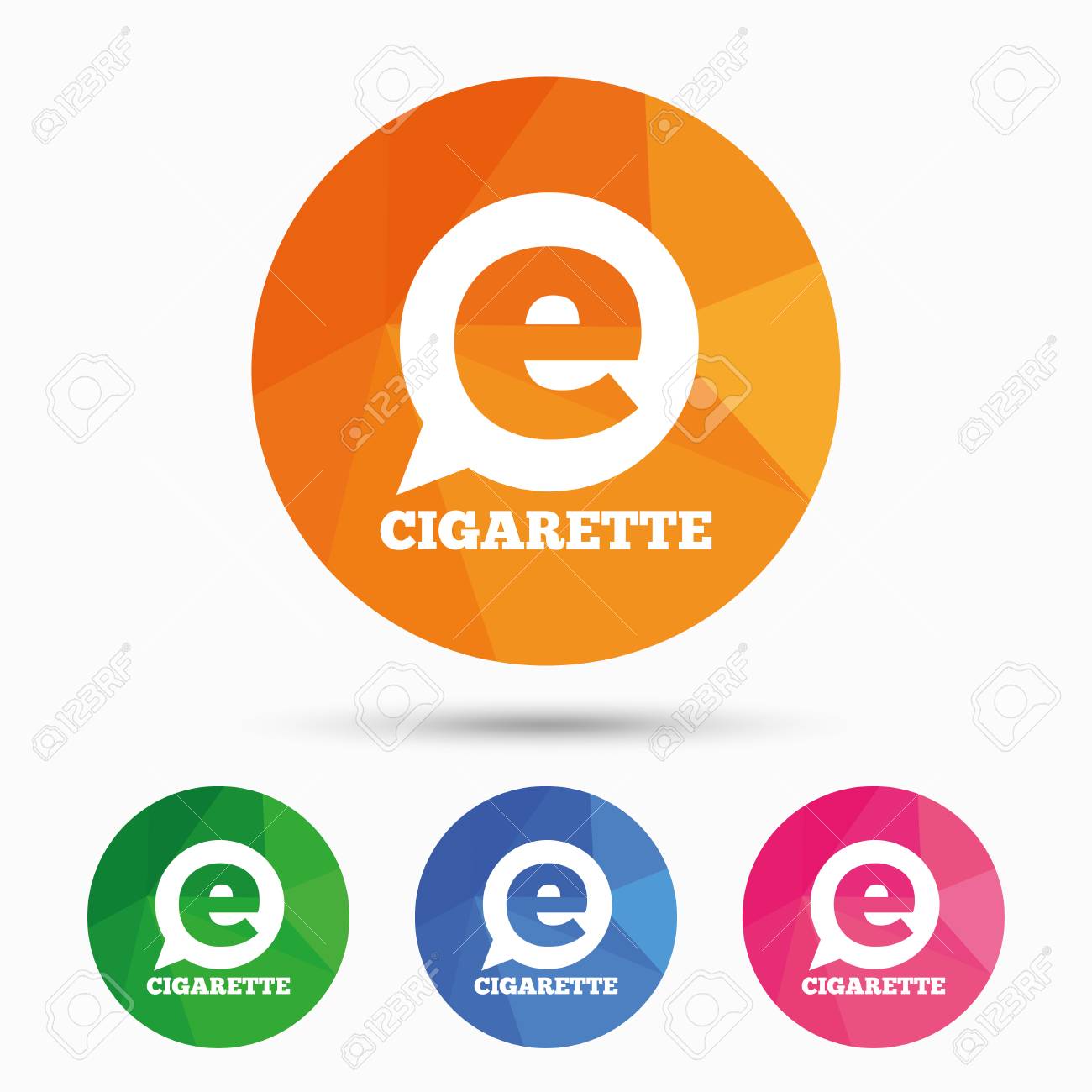 smoking sign icon e cigarette symbol electronic cigarette