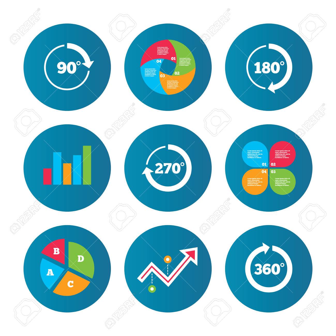 business pie chart growth
