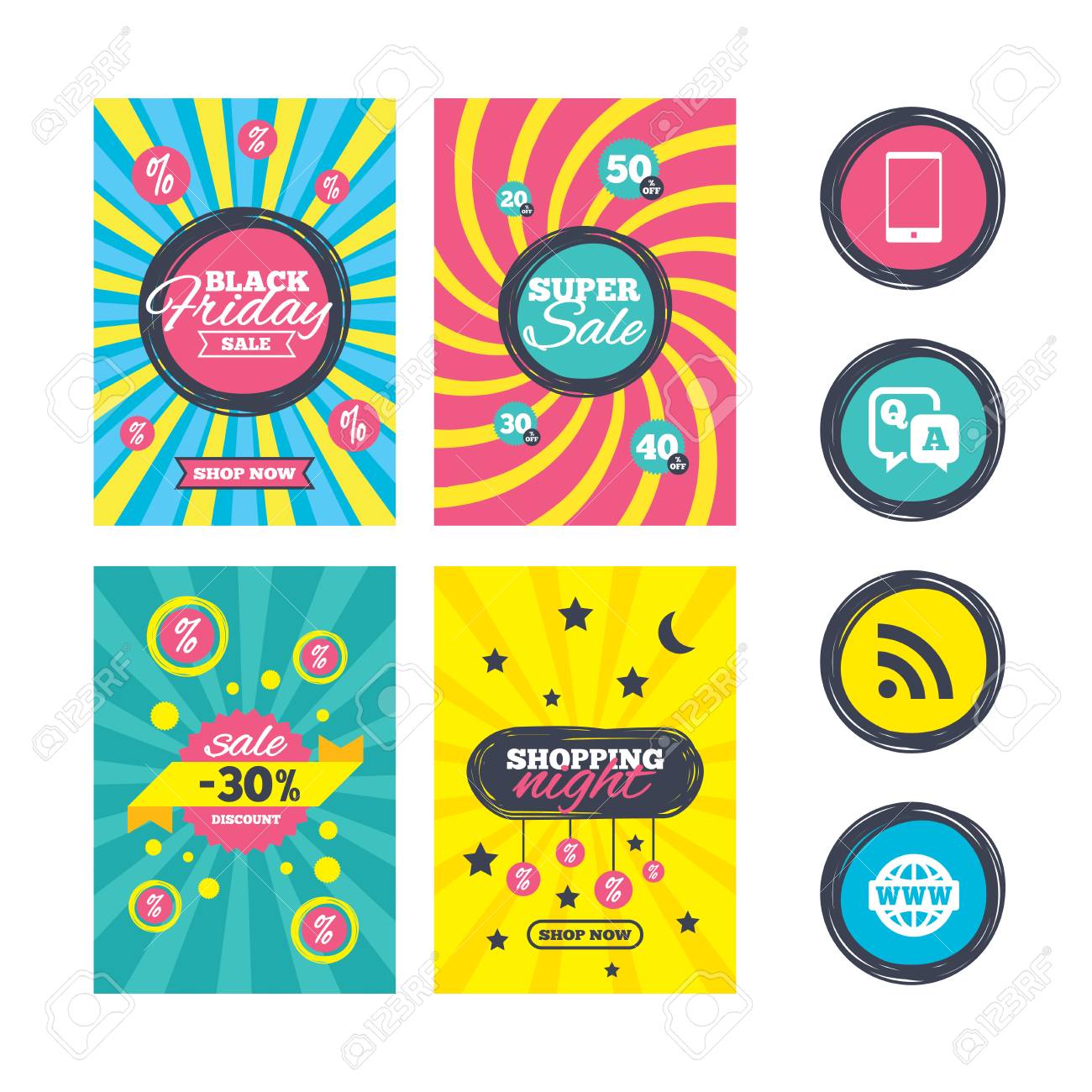 sale website banner templates