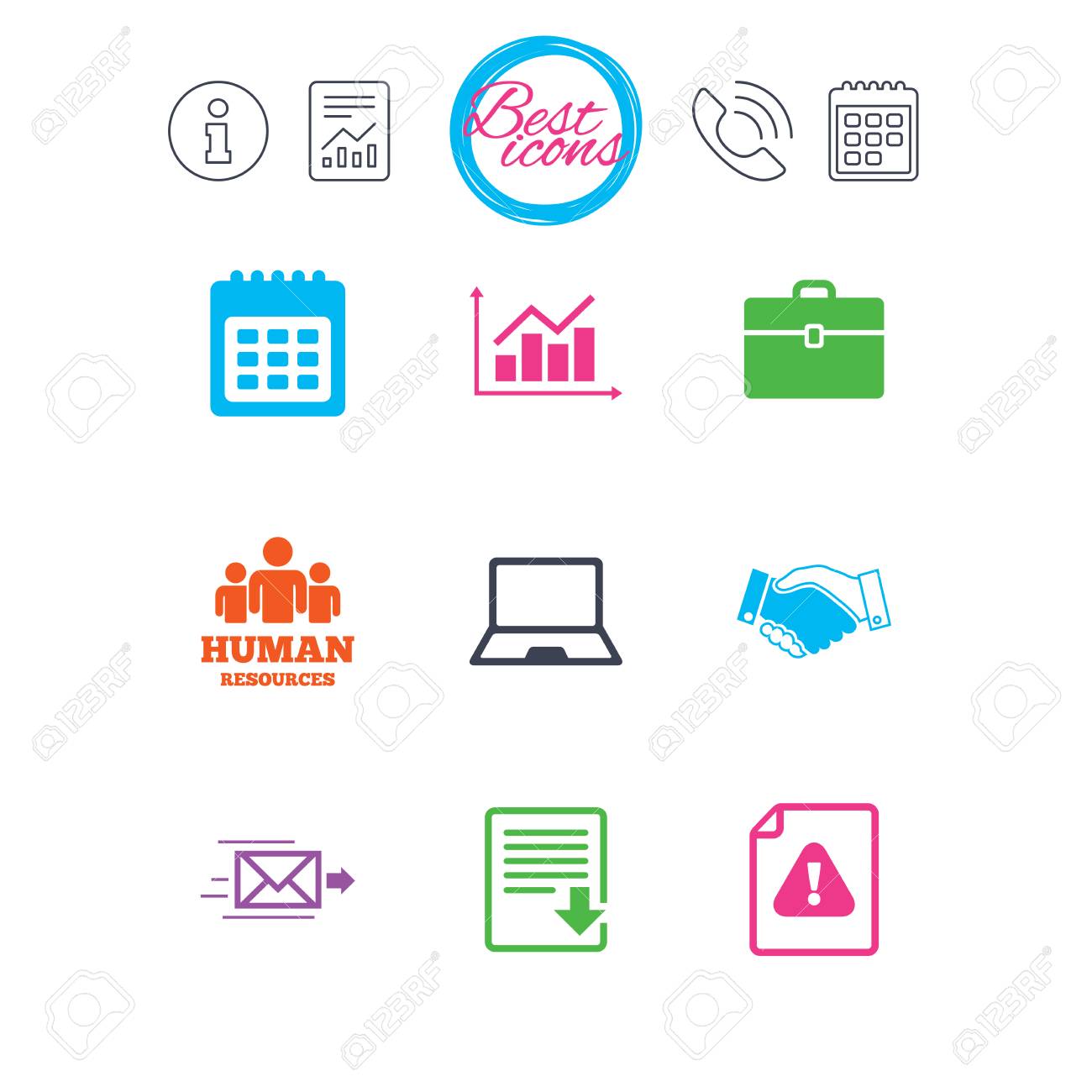 information report and calendar signs office documents and calendar documents