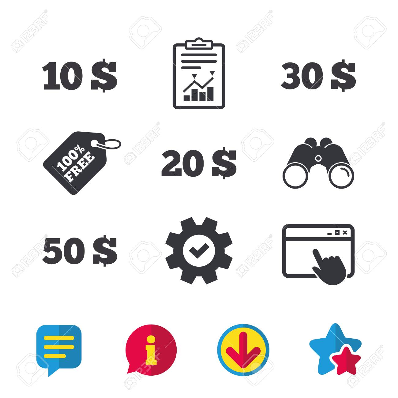 money icons for windows Money bag icons. Dollar, euro, pound and yen symbols. Usd, eur.