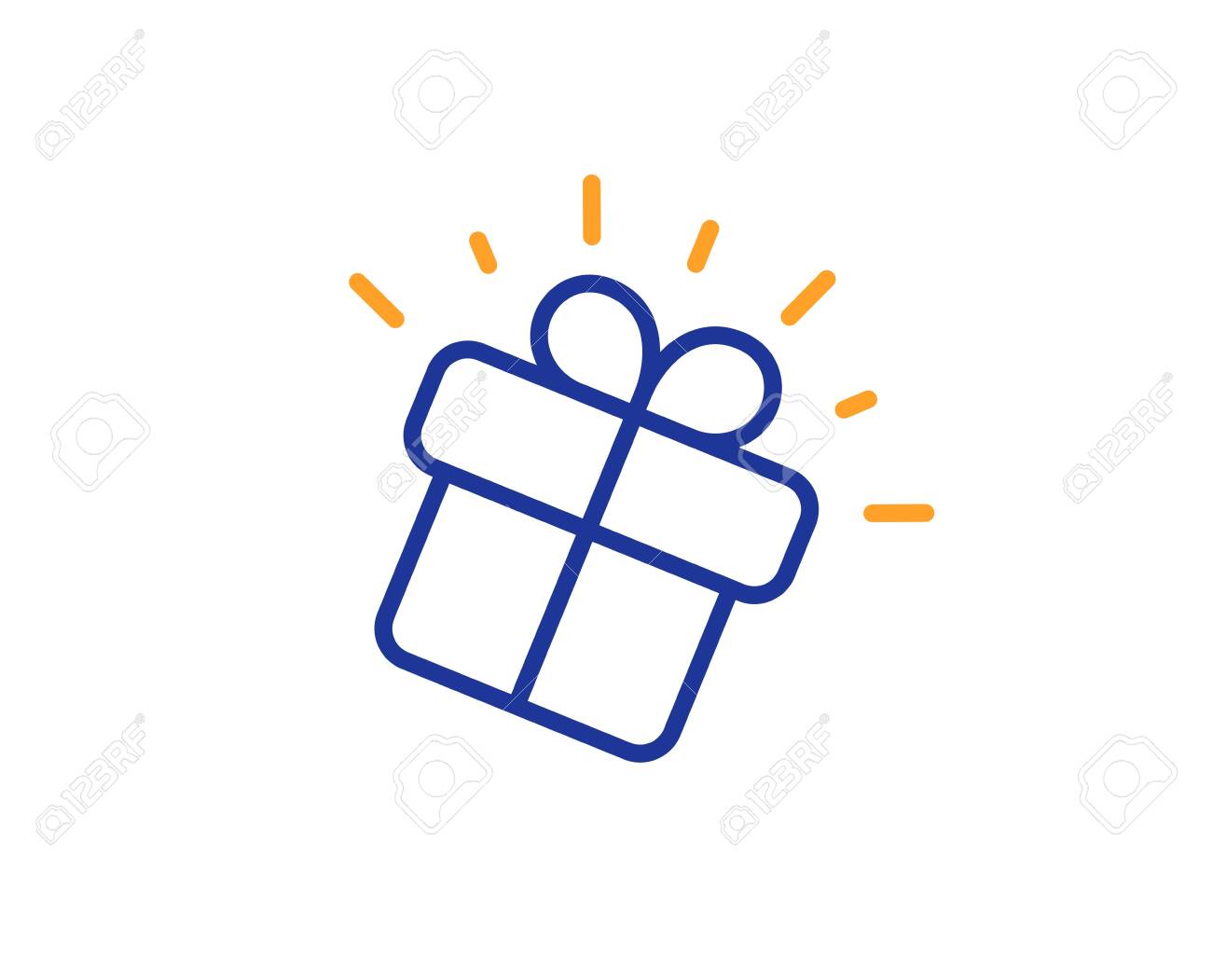 Present Box Sign Gift Line Icon Brand Marketing Symbol Colorful Outline Concept Blue And Orange Thin Line Gift Icon Vector Royalty Free Cliparts Vectors And Stock Illustration Image Present Box Sign Gift Line Icon Brand Marketing Symbol Colorful Outline Concept Blue And Orange Thin Line Gift Icon Vector Royalty Free Cliparts Vectors And Stock Illustration Image