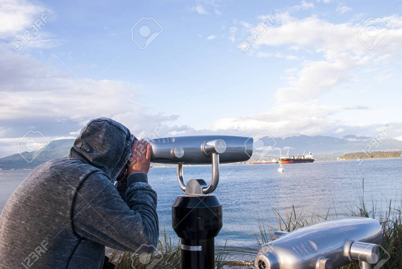 huge binoculars