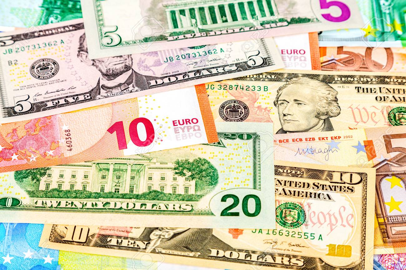 Money Background From Paper Currency Of Euro And American Dollars Stock P O 88993040 Money Background From Paper Currency Of Euro And American Dollars Stock P O 88993040