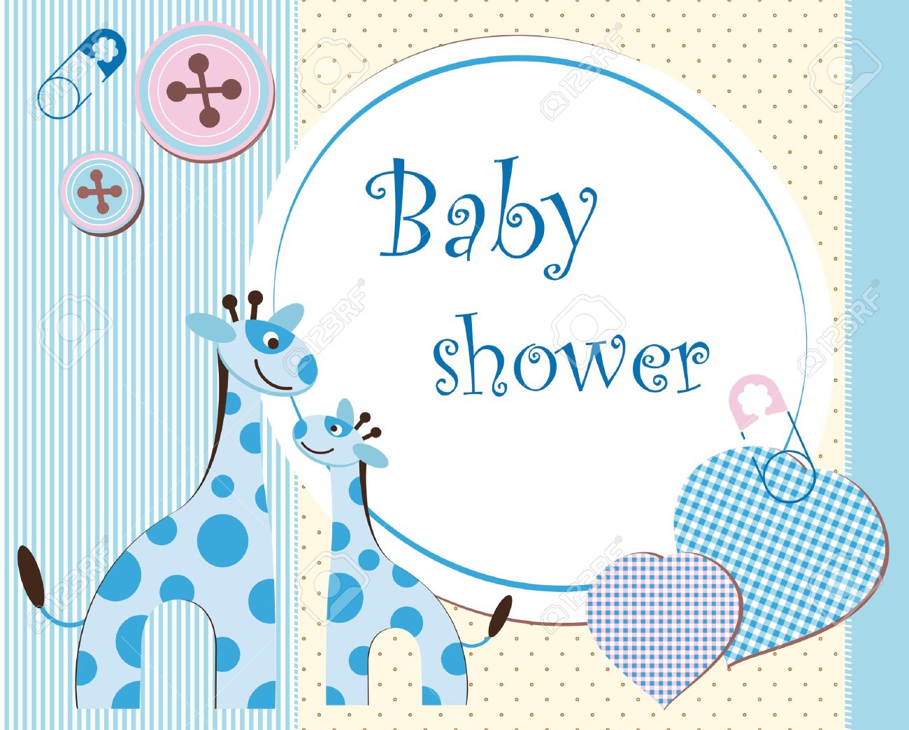 Baby Shower Boy Royalty Free Cliparts Vectors And Stock Illustration Image 12485826
