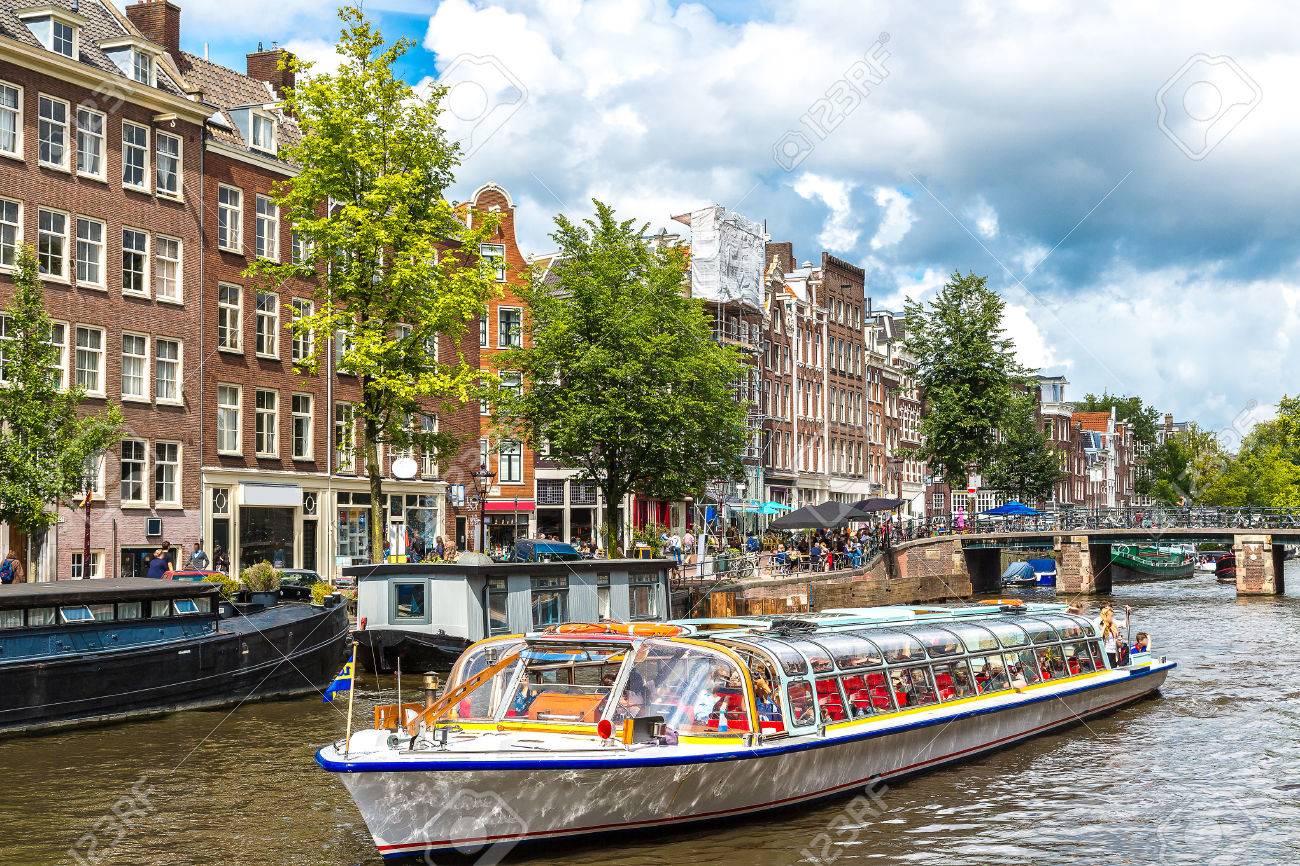 Viajar a Amsterdam Canales De Amsterdam. Amsterdam Es La Capital Y Ciudad Más Poblada ...