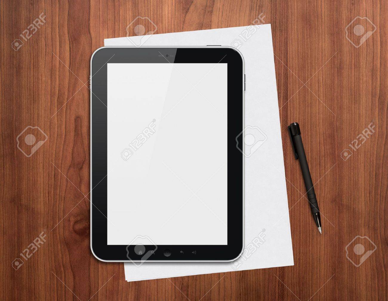 Desk Top View high angle view of office or school supplies neatly organized Desk Top View high angle view of office or school supplies neatly organized