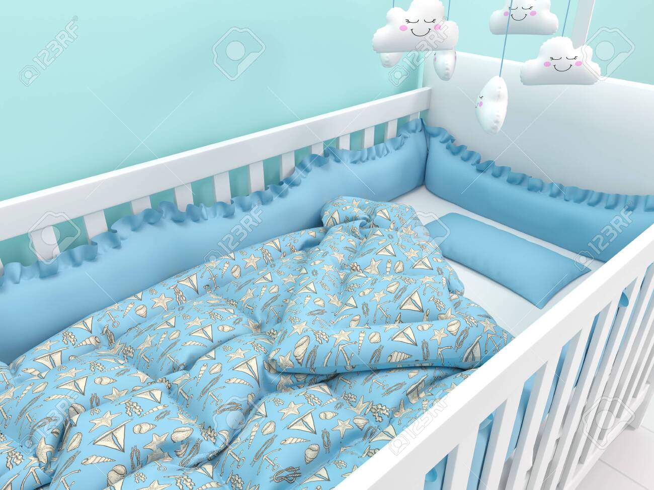 baby cot decor