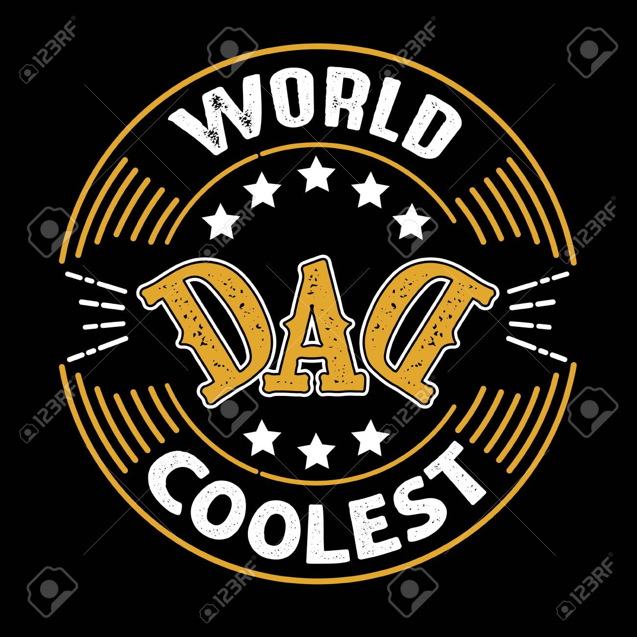 Download World Coolest Dad Fathers Day Quotes Good For Cricut And Print Royalty Free Cliparts Vectors And Stock Illustration Image 149593184 SVG, PNG, EPS, DXF File