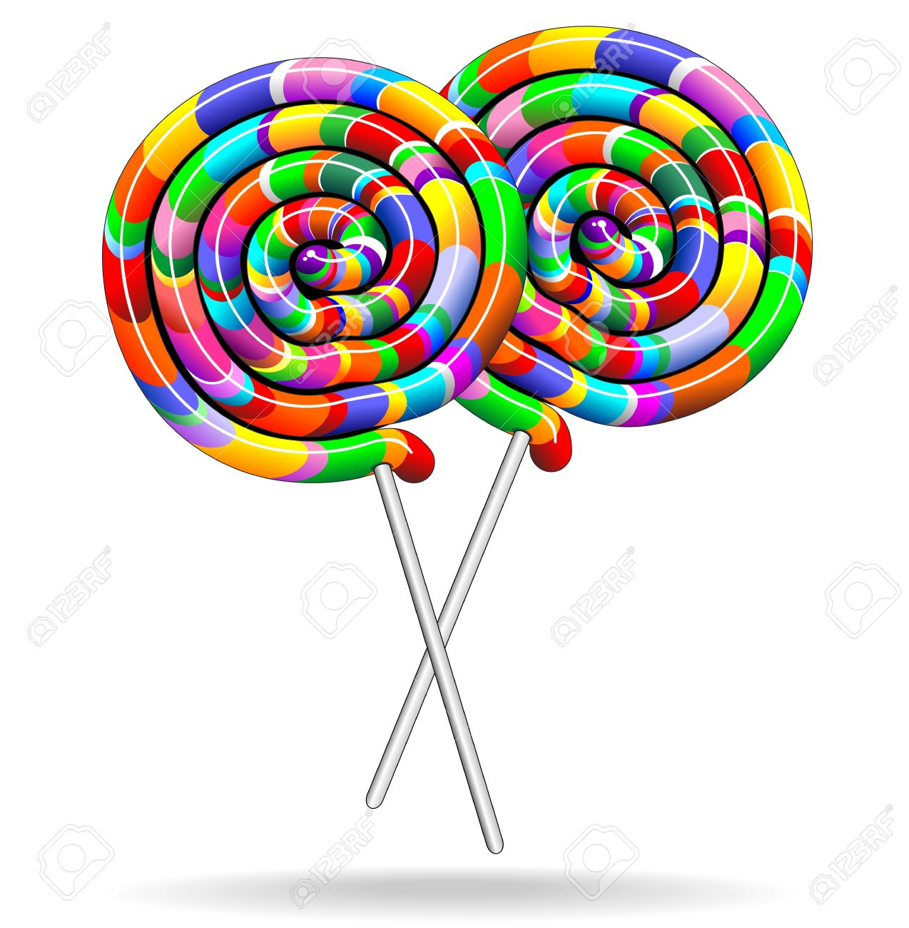 Lollipop Candy Rainbow Colors Royalty Free SVG, Cliparts, Vectors, and  Stock Illustration. Image 17613847.