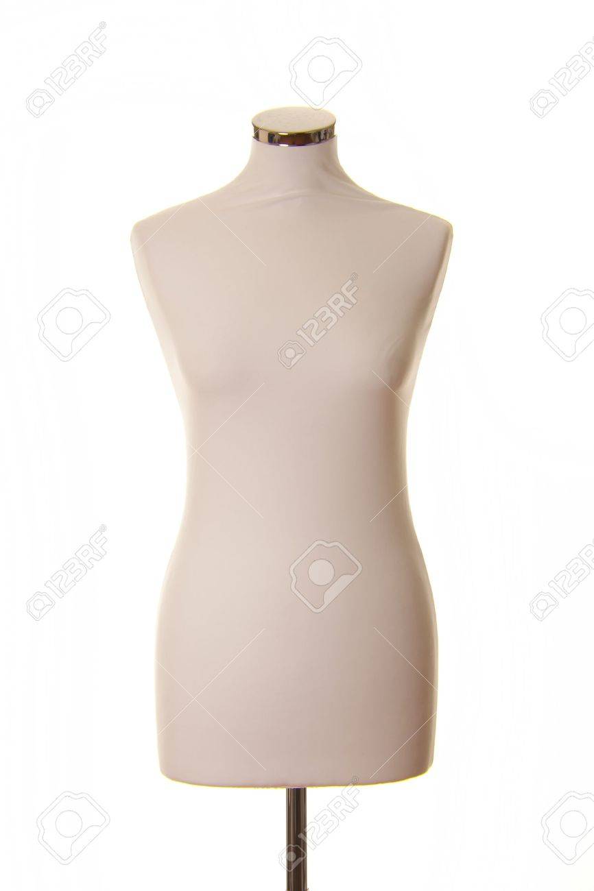 A dressmaking model dummy on a white background. - 9181301 A dressmaking model dummy on a white background. - 9181301