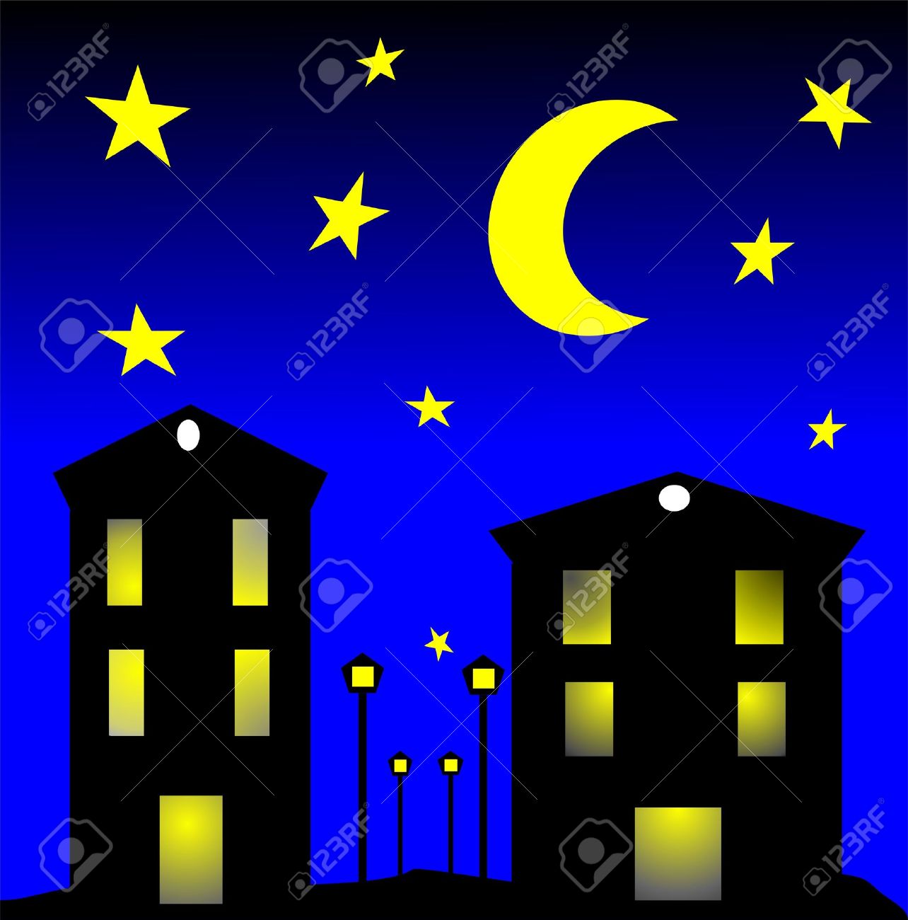 夜クリップ アートによる都市のイラスト素材 ベクタ Image 19159553 夜クリップ アートによる都市のイラスト素材 ベクタ Image 19159553