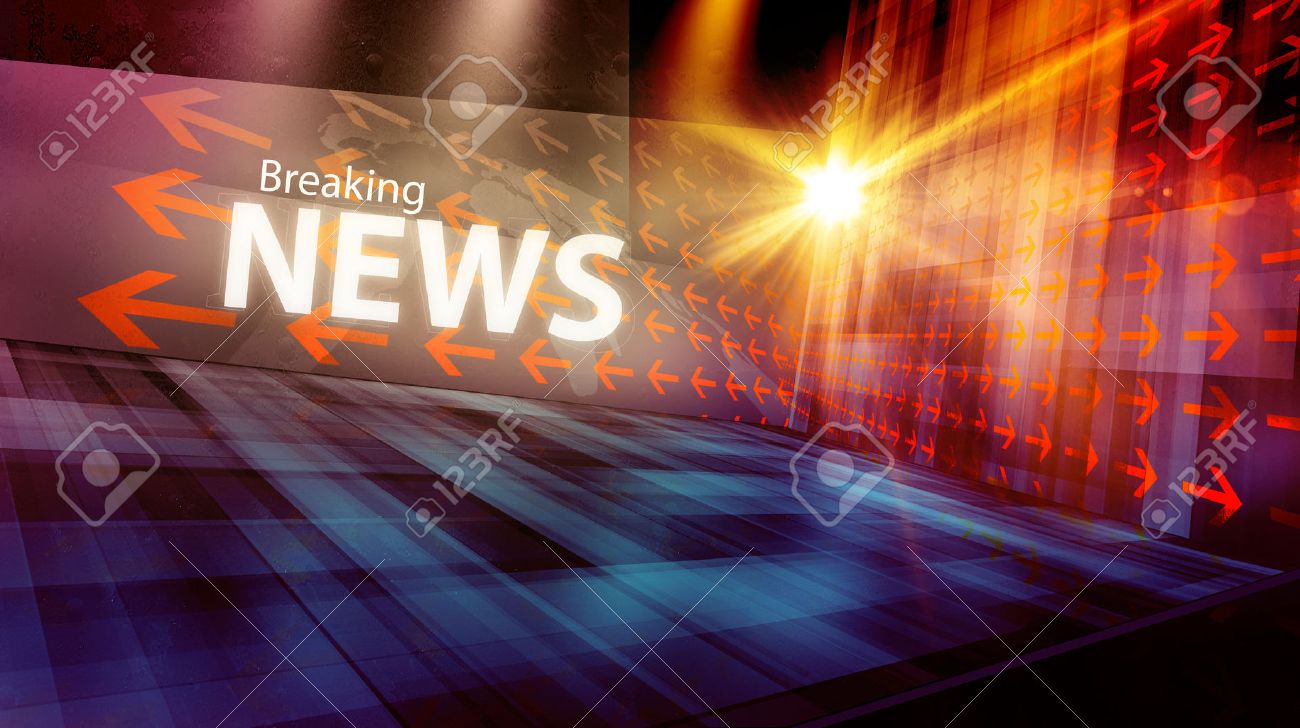 Breaking News Background Stock Photos and Images