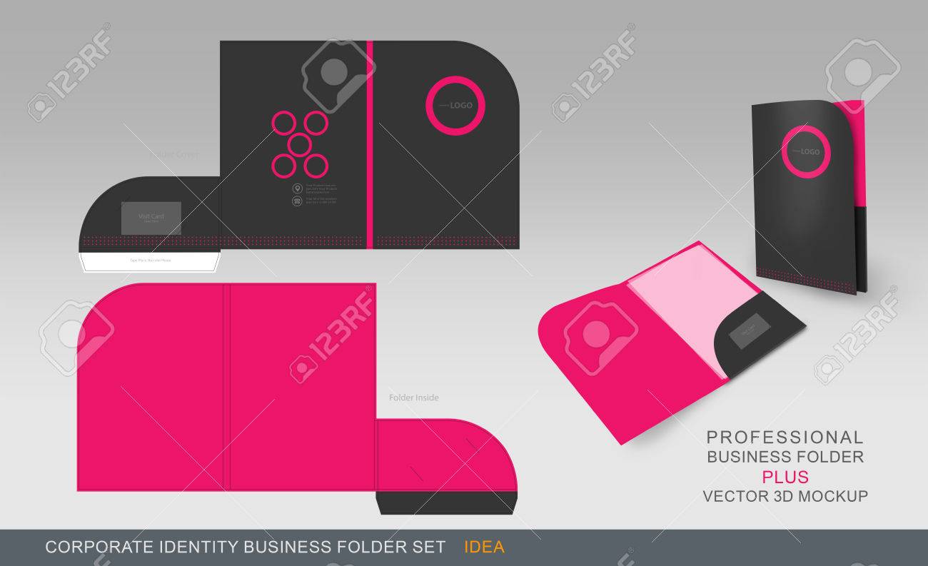 folder design template