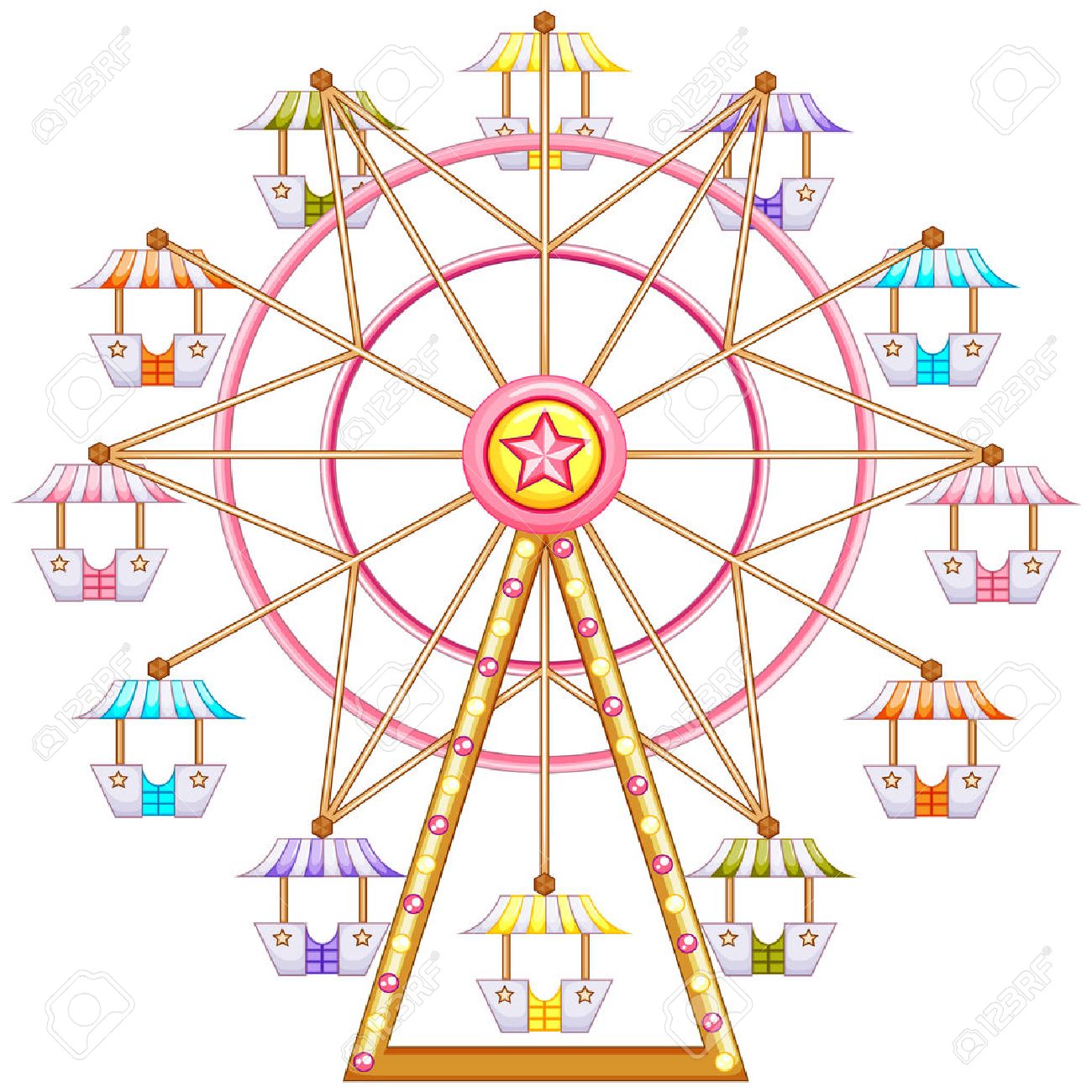ferris wheel template