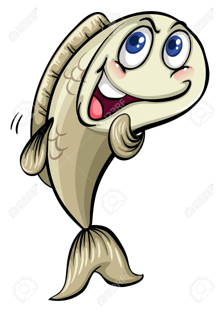 Flashcard Of A Smiling Fish Royalty Free SVG, Cliparts, Vectors, and Stock  Illustration. Image 38294354.