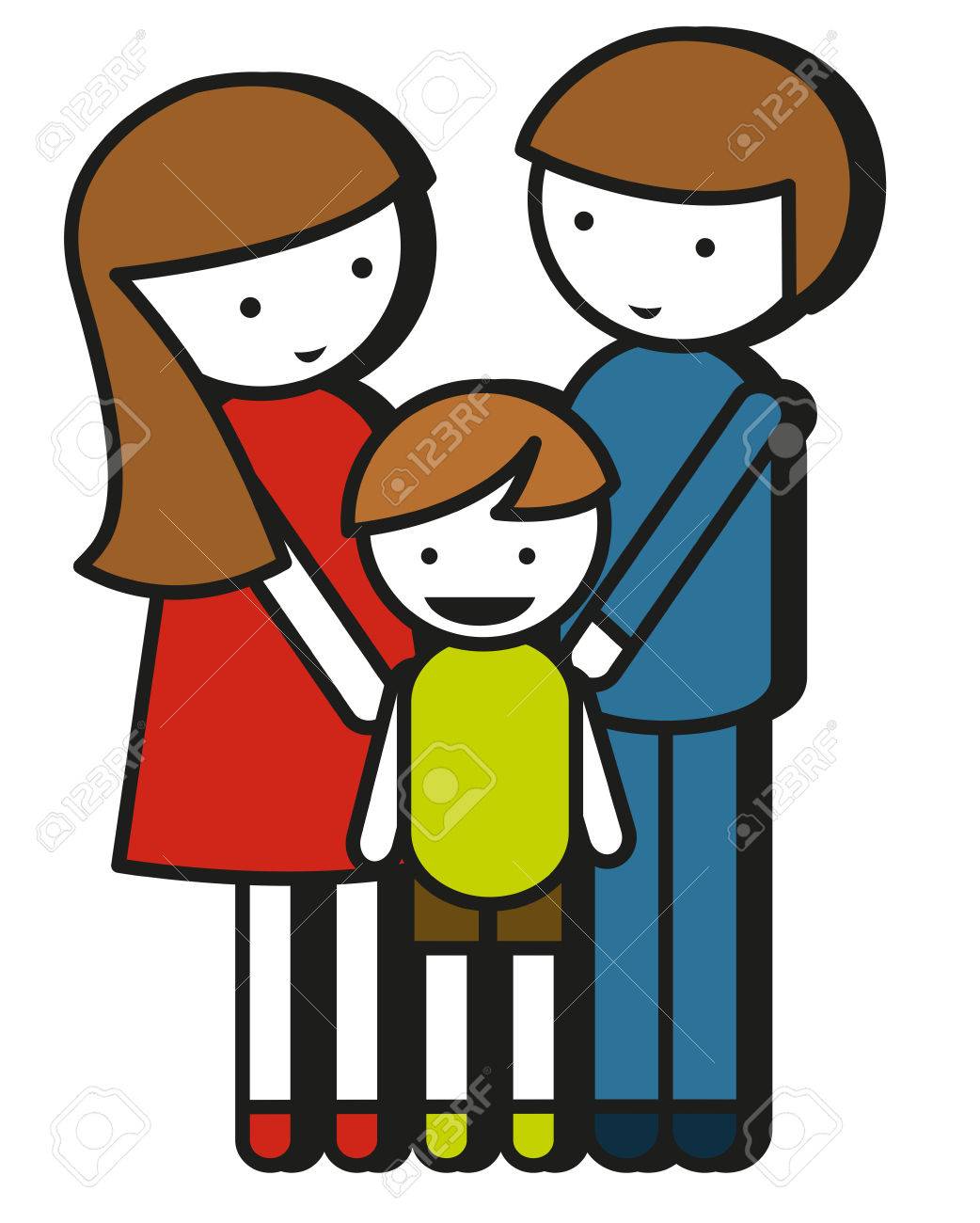 Download Helping Your Family Drawing PNG