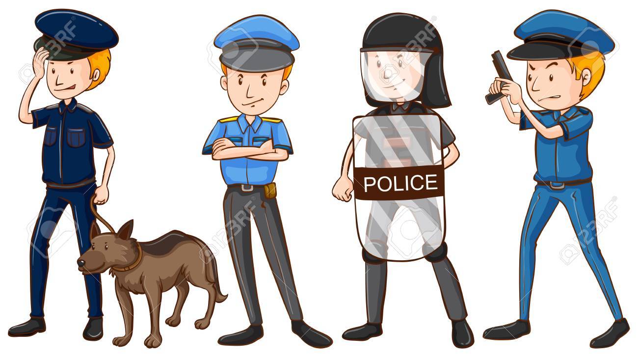 別に警察の制服のイラストのイラスト素材 ベクタ Image 別に警察の制服のイラストのイラスト素材 ベクタ Image