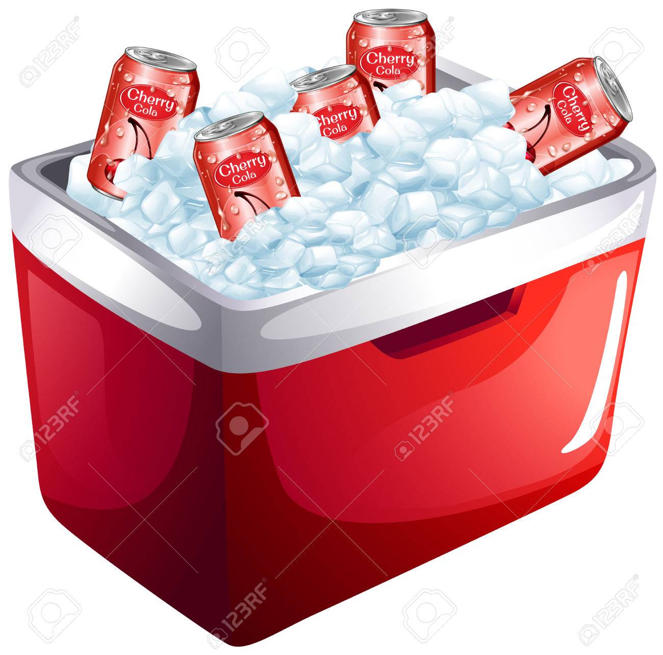 cold drink ice box