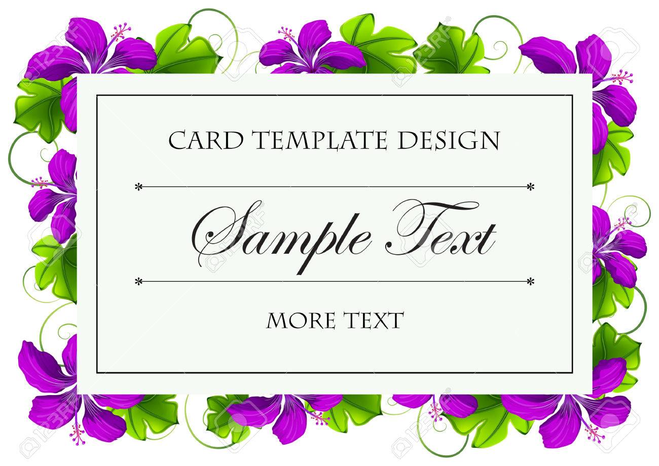 purple flower designs