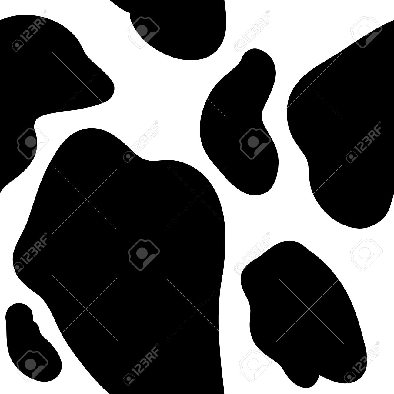 cow spots seamless pattern background royalty free cliparts vectors