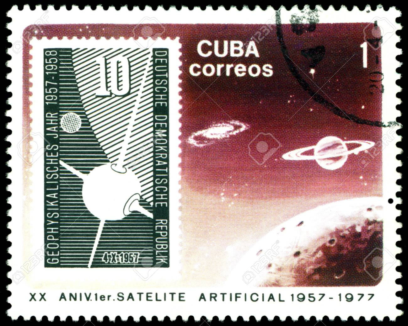 Cuba Circa 1976 Stamp Printed Cuba Stock Photo 176207762