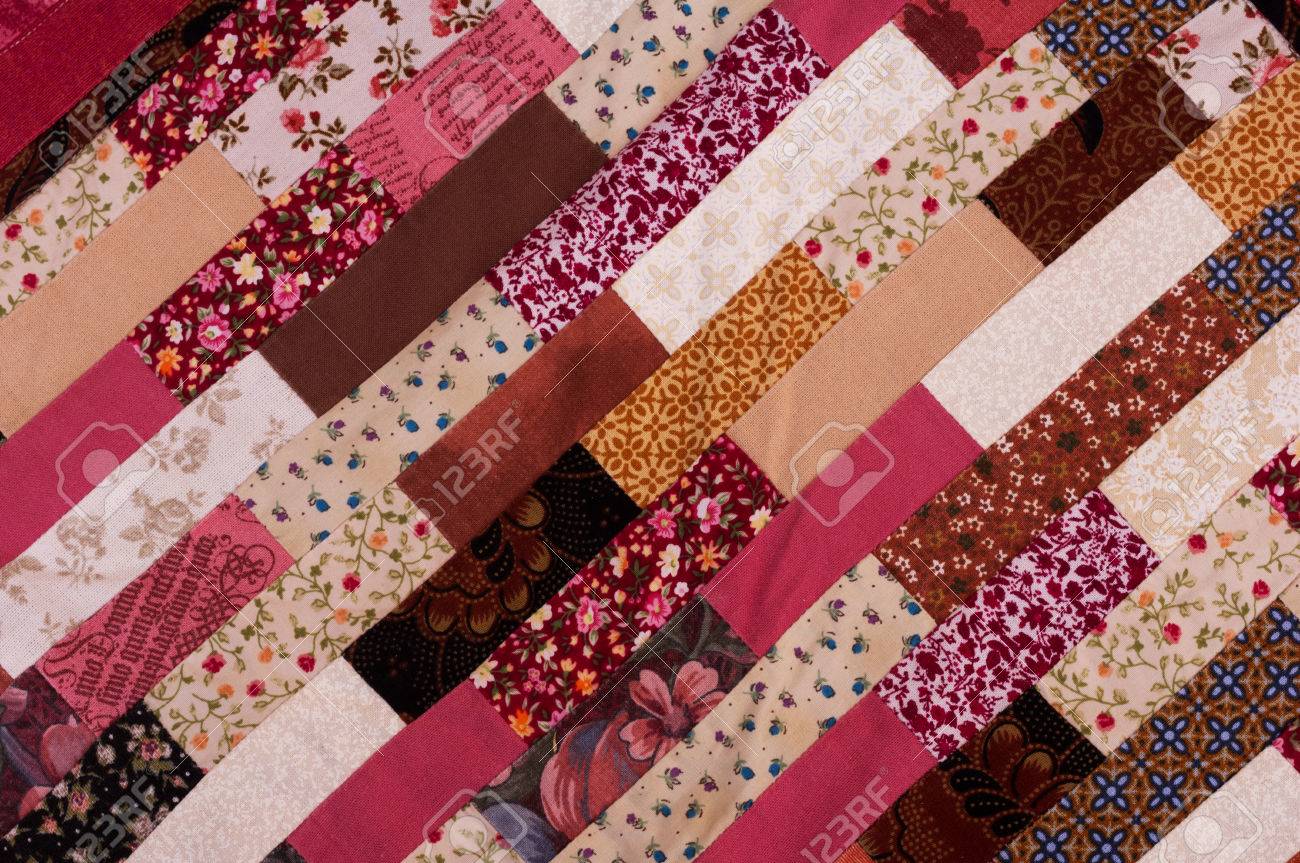 Red And Brown Quilt Patchwork Texture Background Stock Photo Picture And Royalty Free Image Image 30411855