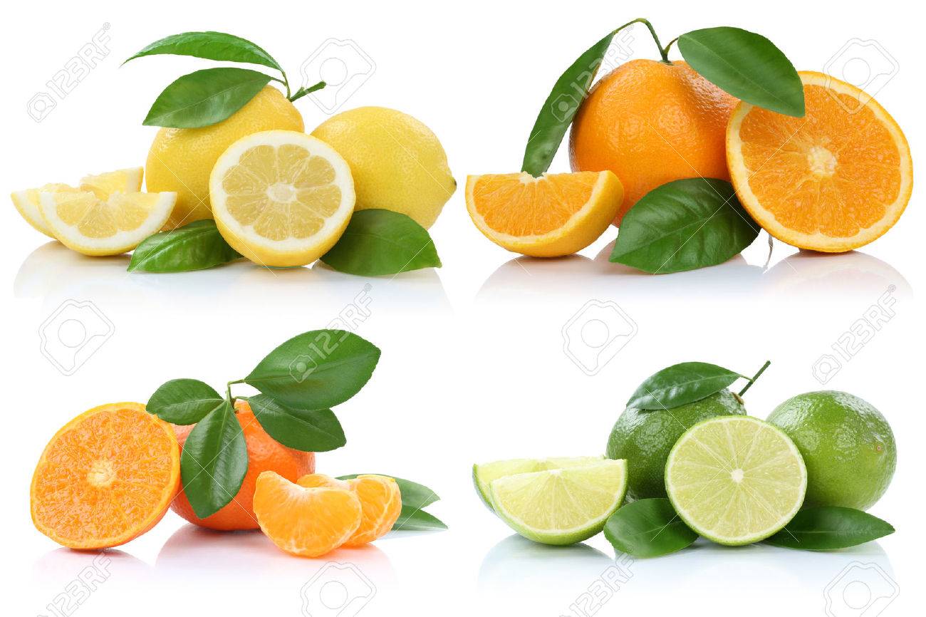 Collection of oranges mandarins lemons fruits isolated on a white background - 56741365 Collection of oranges mandarins lemons fruits isolated on a white background - 56741365