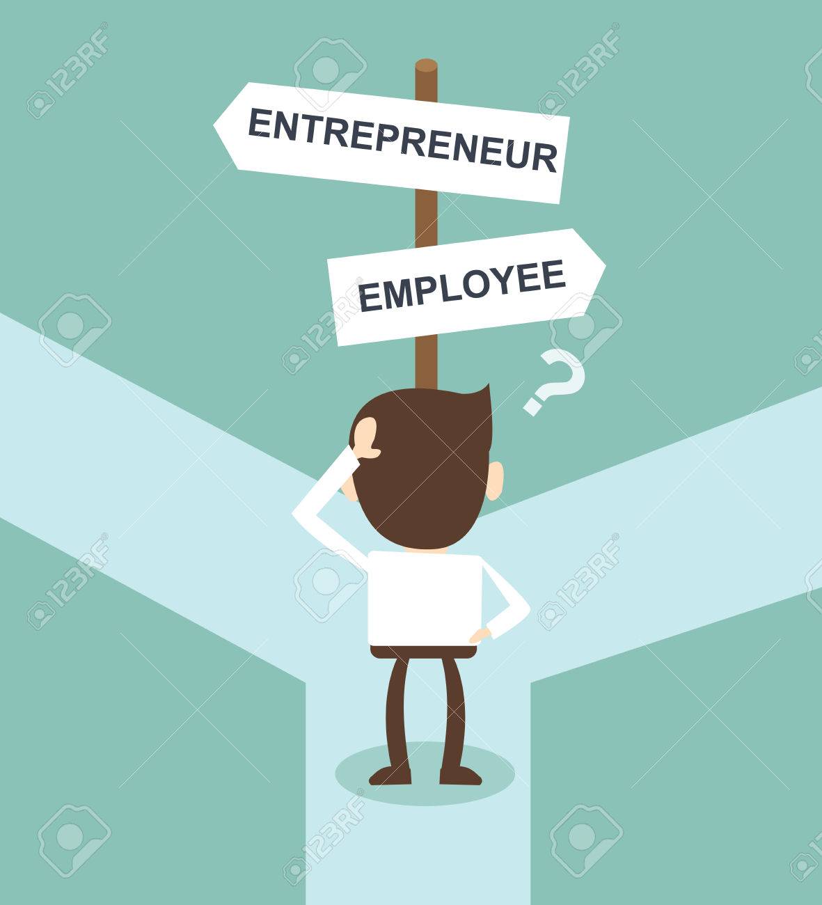 change career directions employee entrepreneur street direction carreer direction
