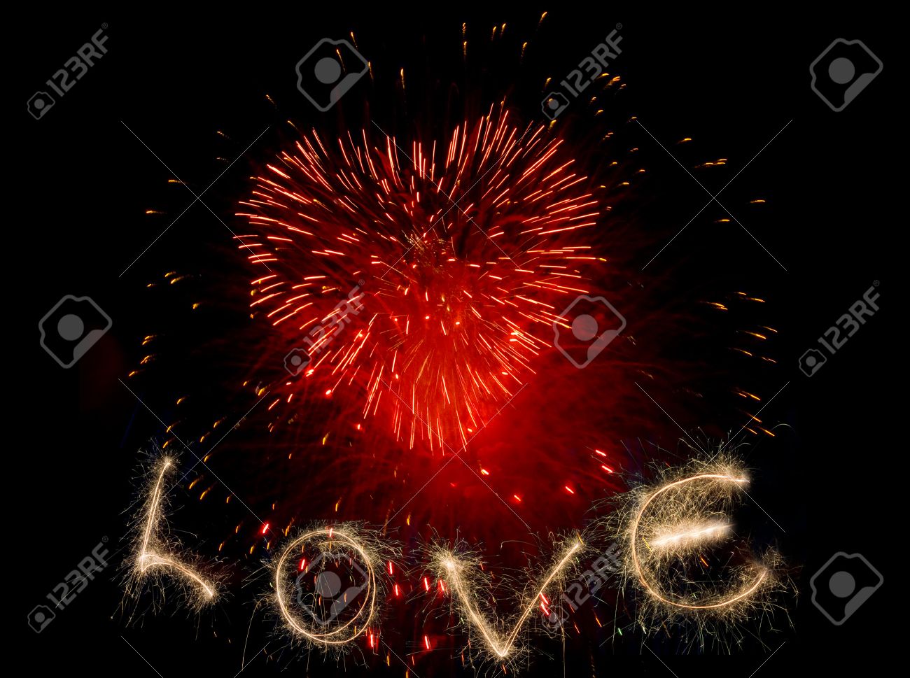 word fireworks