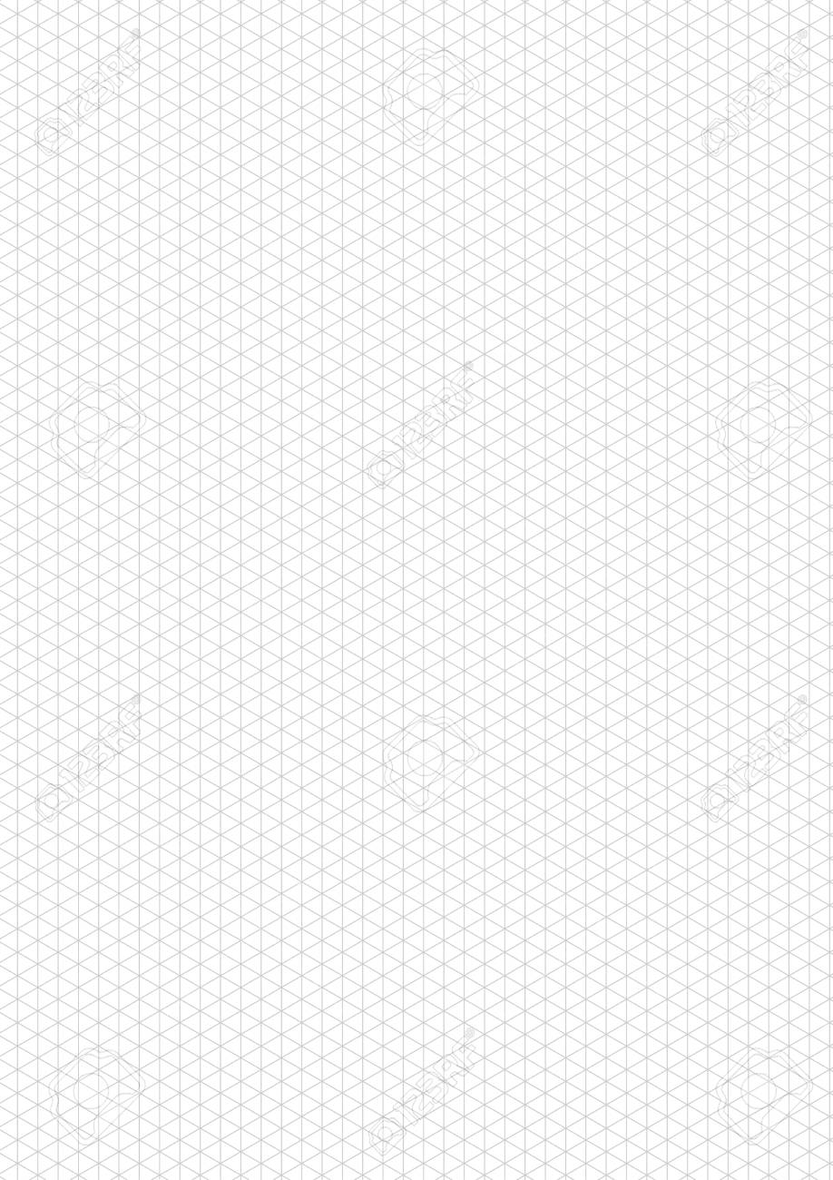 gray isometric grid with vertical guideline on vertical a4 sheet a4 sheet size