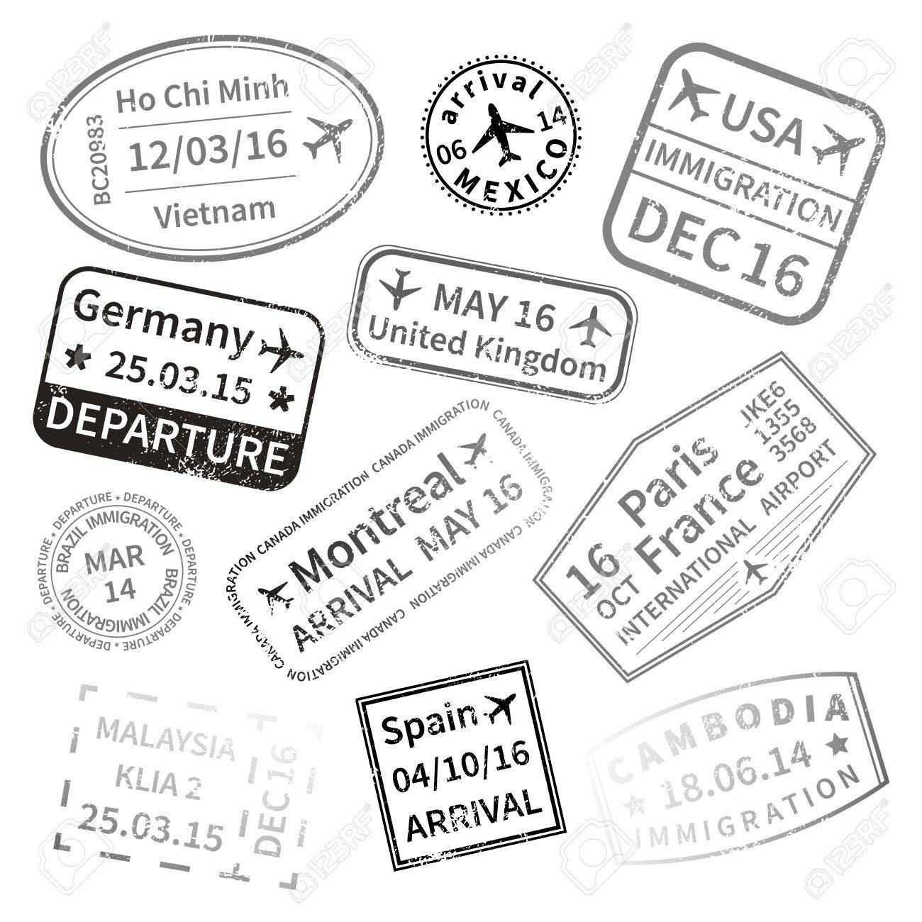 Big Set Of Black International Travel Visa Stamps Isolated On Royalty Free Cliparts Vectors And Stock Illustration Image Big Set Of Black International Travel Visa Stamps Isolated On Royalty Free Cliparts Vectors And Stock Illustration Image