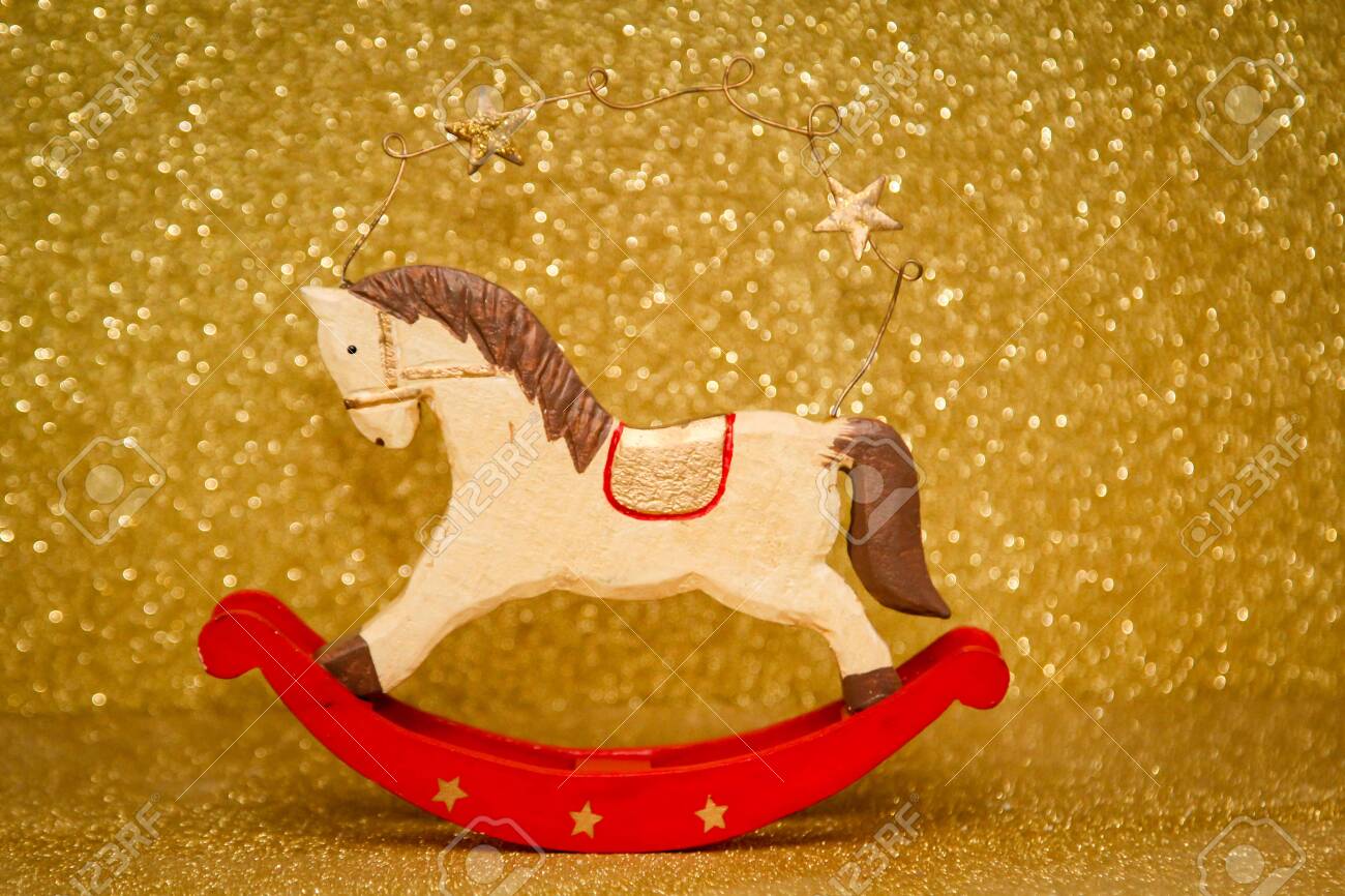 a rocking horse