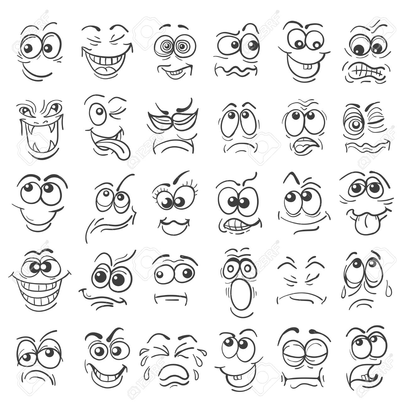 Caricature facial features Keli hustler barely legal