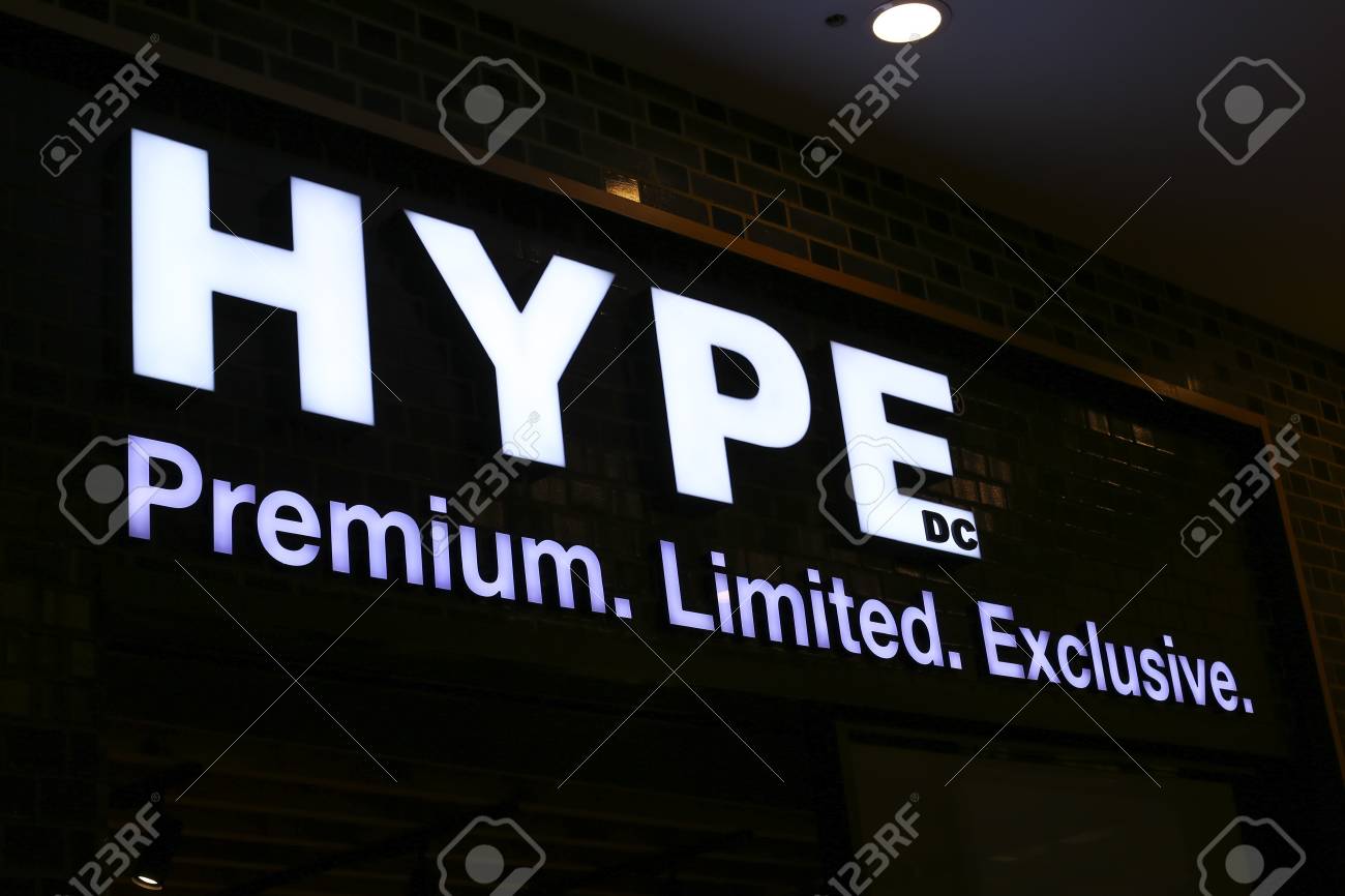 Sydney Australia January 23 2017 Detail From Hype Dc Store