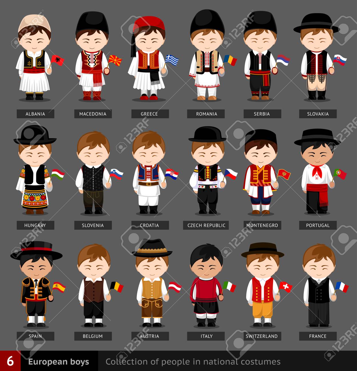 Croatia national costume вектор. Eastern european boys. Boys europe. Мальчик. Boys europe.