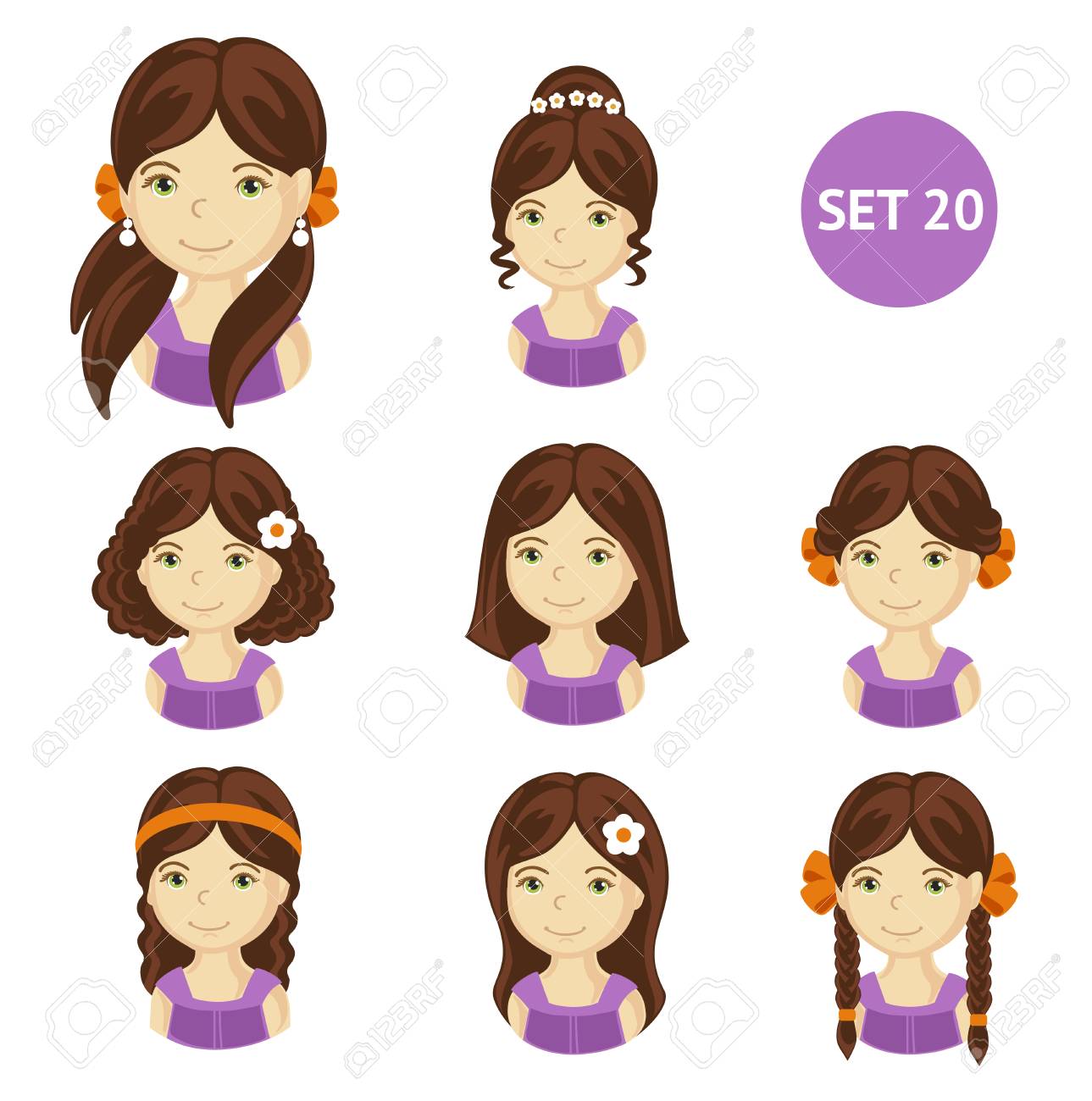 Download Hairstyle Girl Pictures Images Clip Art Girls Hair Styles Hairstyle Girls