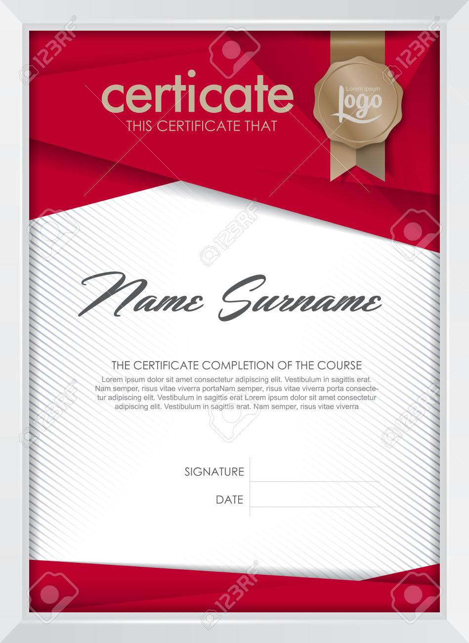 qualification certificate template