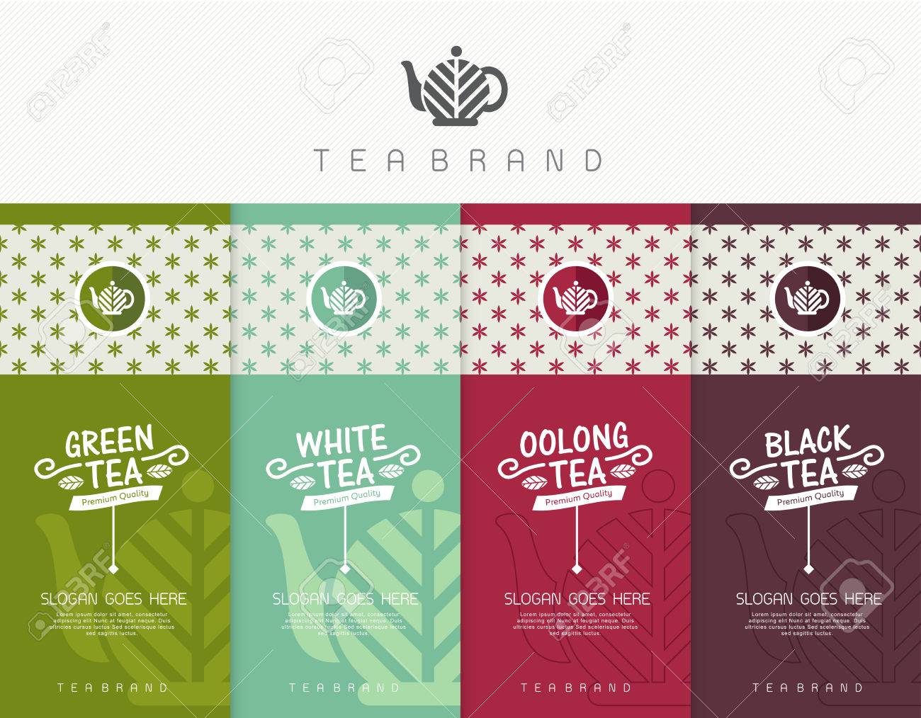 tea label templates