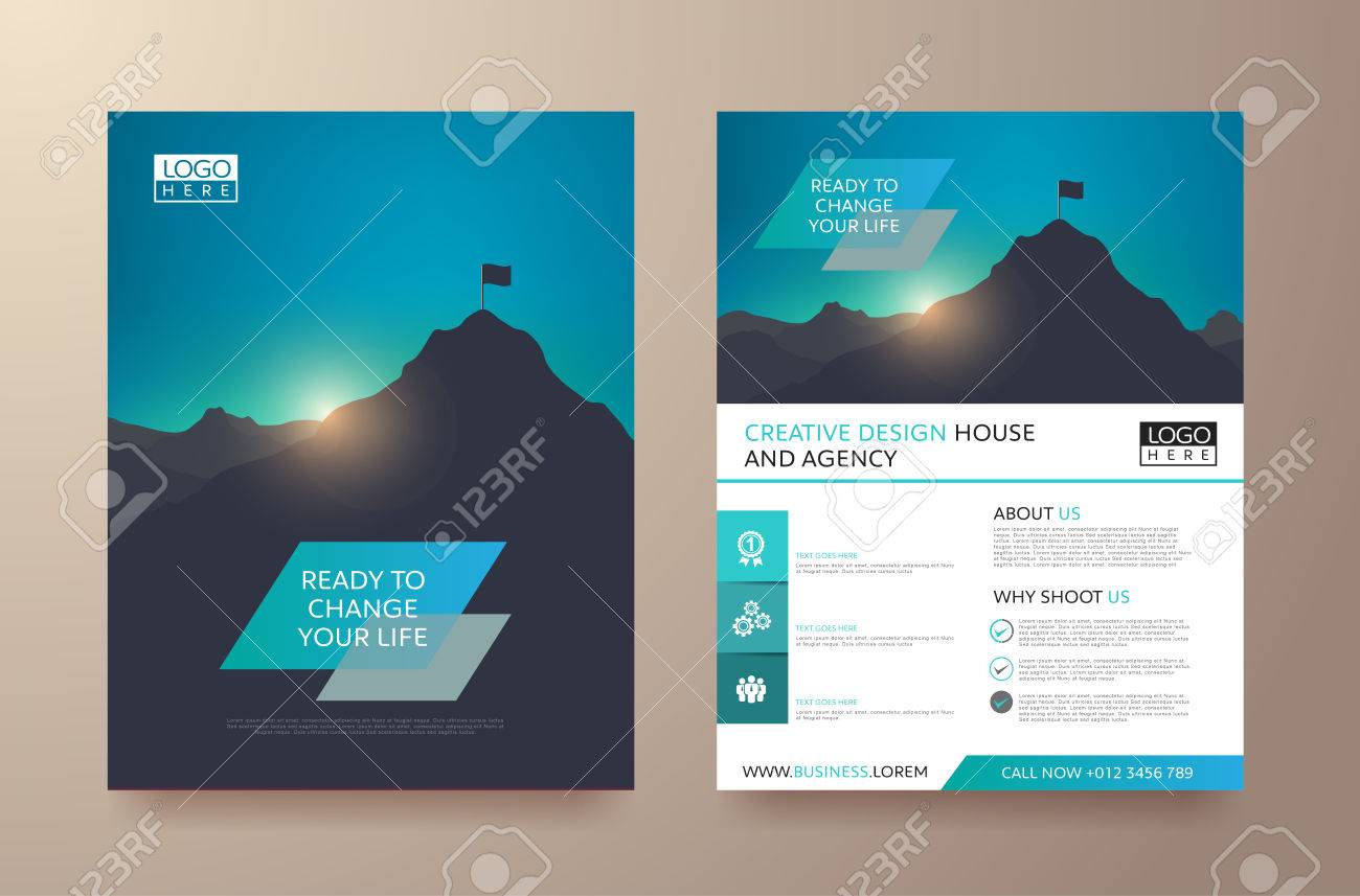 pamphlet layout